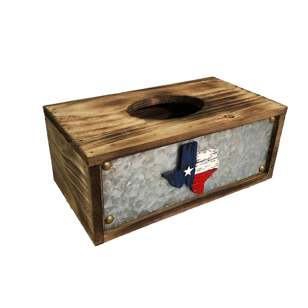 Texas State Map Tissue Box Cover - Rectangle - Picture 3 of 3